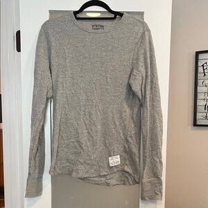 Spiritual Gangster Heather Gray Long Sleeve Tee